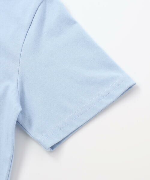 ZIDDY / ジディー Tシャツ | デニムワッペン ロゴTシャツ(130~160cm) | 詳細14