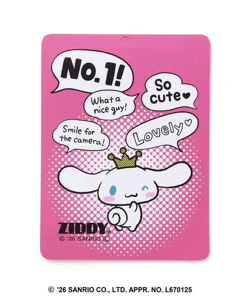 ZIDDY / ジディー Tシャツ | 【シナモロール 】ラメ刺しゅうフーディトップス(130~160cm) | 詳細12