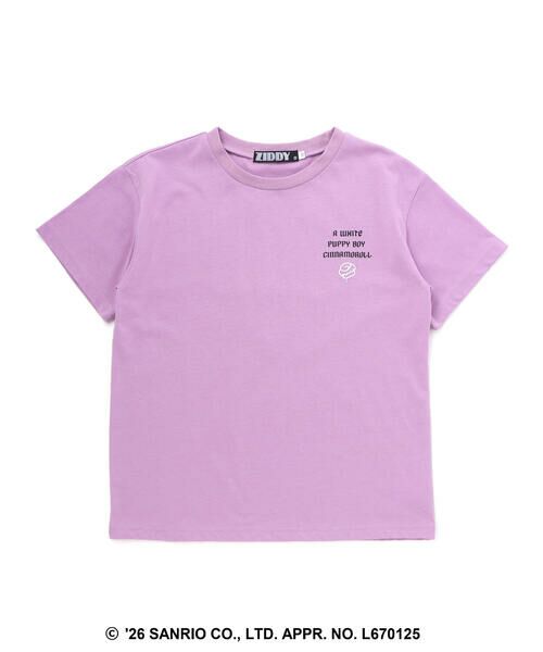 ZIDDY / ジディー Tシャツ | 【シナモロール 】バックハート半袖Tシャツ(130~160cm) | 詳細11