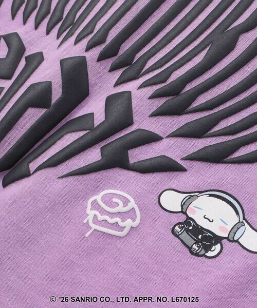 ZIDDY / ジディー Tシャツ | 【シナモロール 】バックハート半袖Tシャツ(130~160cm) | 詳細17