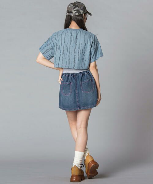 ZIDDY / ジディー Tシャツ | 【 ニコ☆プチ 】ダメージ風ドッキングトップス(130~160cm) | 詳細5