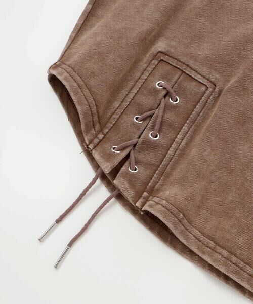 ZIDDY / ジディー Tシャツ | 【 ニコ☆プチ 】デニム星パッチ レースアップトップス(130~160cm) | 詳細14