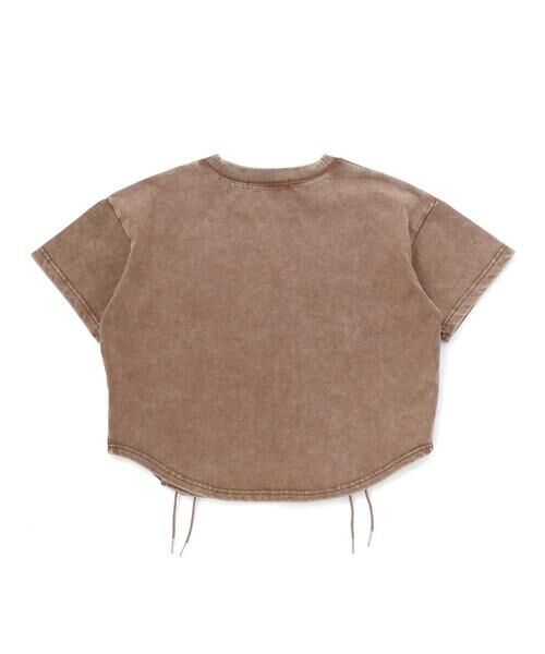 ZIDDY / ジディー Tシャツ | 【 ニコ☆プチ 】デニム星パッチ レースアップトップス(130~160cm) | 詳細9