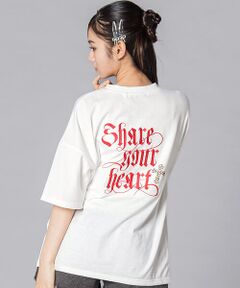 ZIDDY / ジディー Tシャツ | シェアユアハート・ロゴTシャツ(130~160cm)