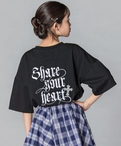 ZIDDY / ジディー Tシャツ | シェアユアハート・ロゴTシャツ(130~160cm)