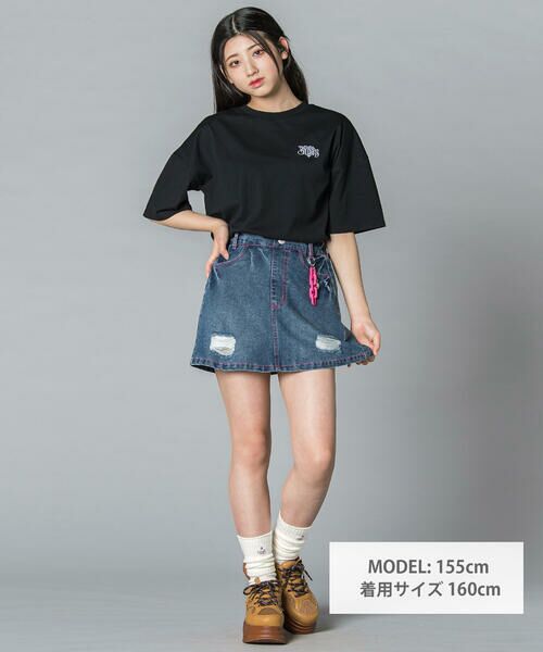 ZIDDY / ジディー Tシャツ | シェアユアハート・ロゴTシャツ(130~160cm) | 詳細15