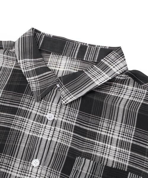 ZIDDY / ジディー その他トップス | シアー短丈チェックシャツ＆タンクトップスセット(130~160cm) | 詳細11