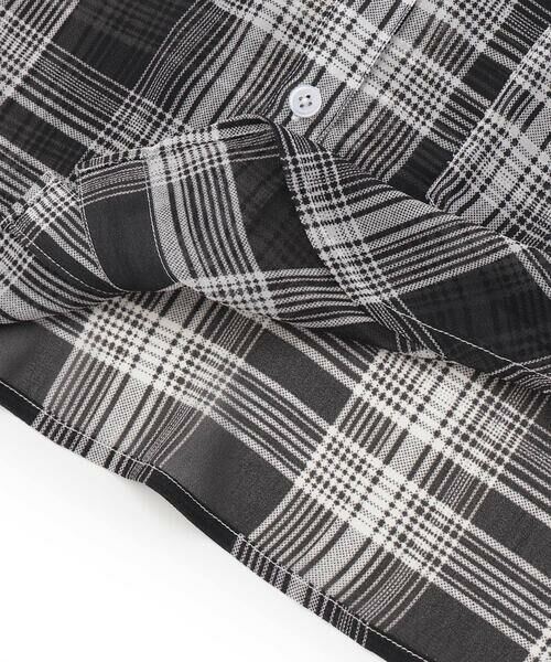ZIDDY / ジディー その他トップス | シアー短丈チェックシャツ＆タンクトップスセット(130~160cm) | 詳細15