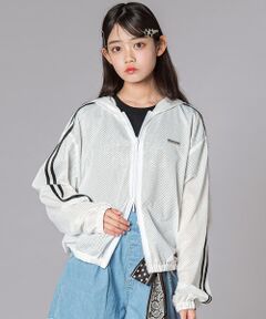 ZIDDY / ジディー ノーカラージャケット | ダブルジップメッシュジャケット(130~160cm)