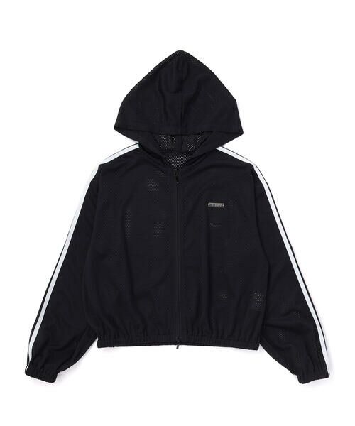 ZIDDY / ジディー ノーカラージャケット | ダブルジップメッシュジャケット(130~160cm) | 詳細10