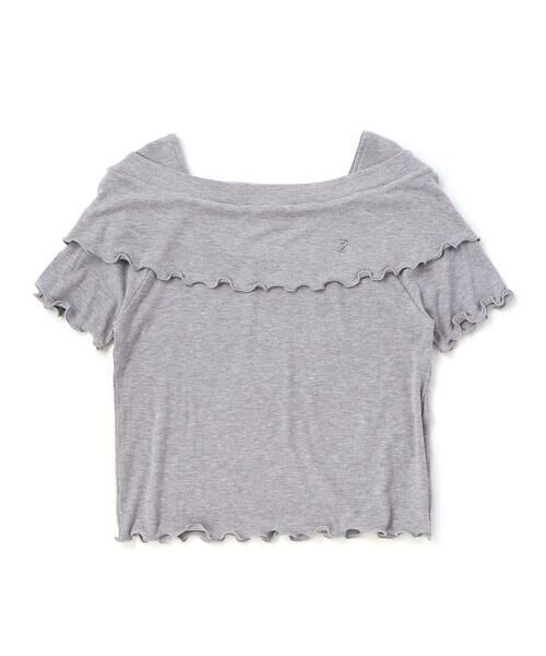 ZIDDY / ジディー Tシャツ | オフショル風Tシャツ(130~160cm) | 詳細13