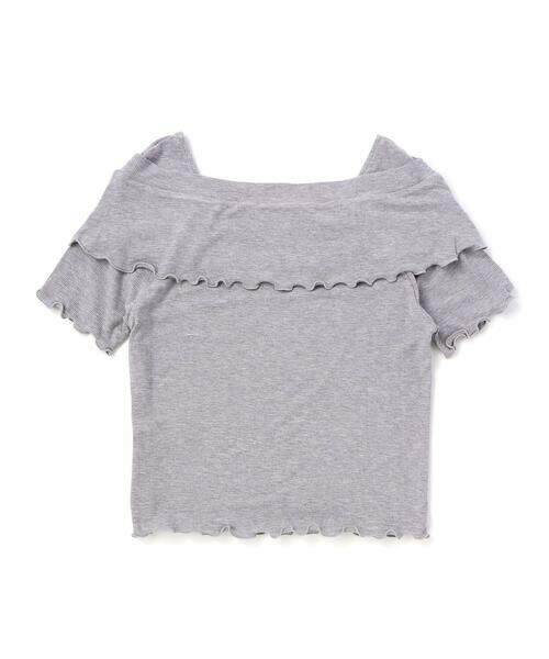 ZIDDY / ジディー Tシャツ | オフショル風Tシャツ(130~160cm) | 詳細14