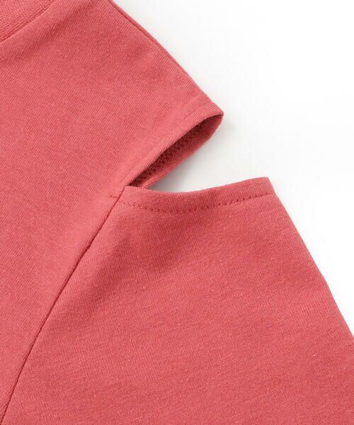 ZIDDY / ジディー Tシャツ | 【接触冷感】ラインストーン肩あきTシャツ(130~160cm) | 詳細7