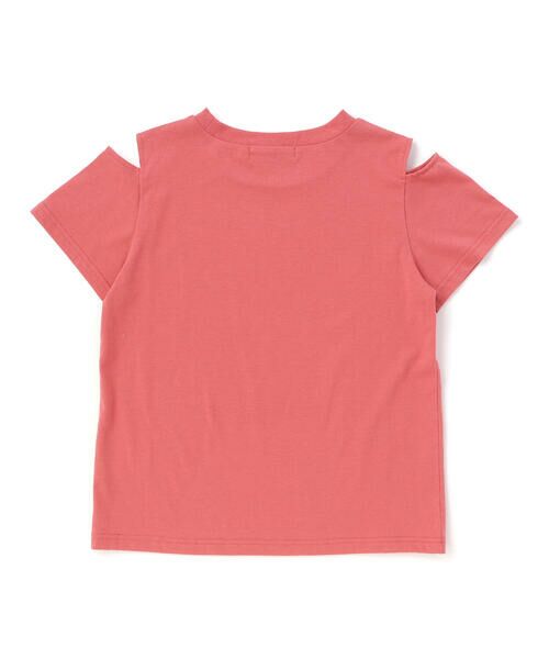 ZIDDY / ジディー Tシャツ | 【接触冷感】ラインストーン肩あきTシャツ(130~160cm) | 詳細5