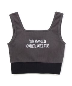 ZIDDY / ジディー その他インナー・ルームウェア | 【 ニコ☆プチ 】スクエア ブラトップ(130~160cm)