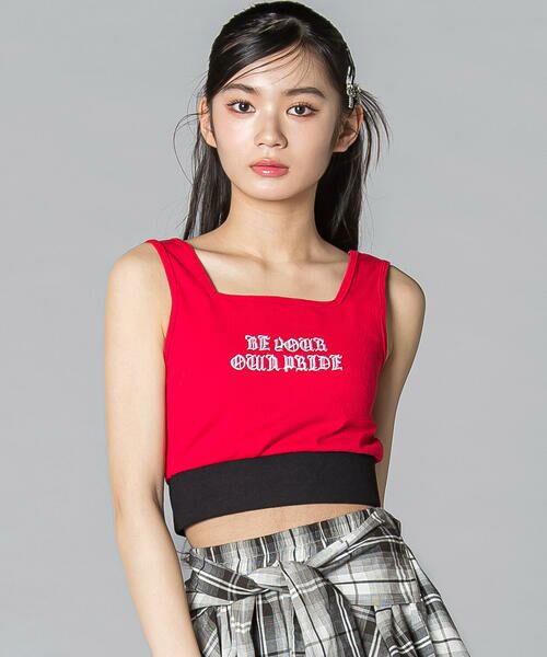 ZIDDY / ジディー その他インナー・ルームウェア | 【 ニコ☆プチ 】スクエア ブラトップ(130~160cm) | 詳細2