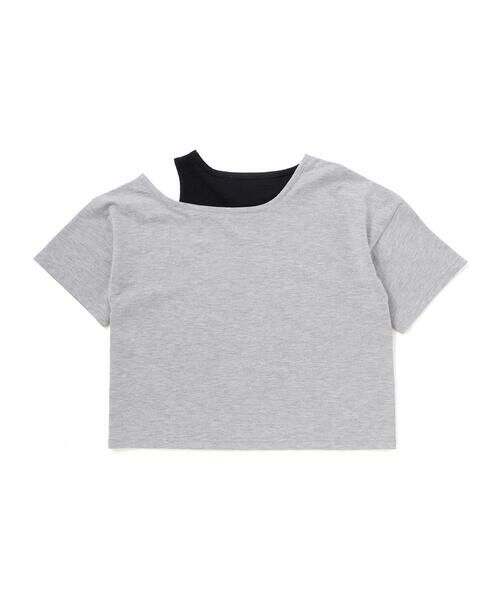 ZIDDY / ジディー その他トップス | オフショルダー半袖Tシャツ&パンツセット(130~160cm) | 詳細11