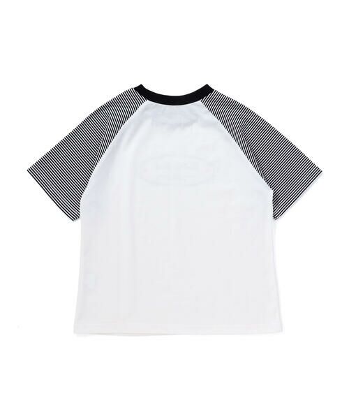 ZIDDY / ジディー Tシャツ | 【接触冷感】ラグラン ボーダーTシャツ(130~160cm) | 詳細6