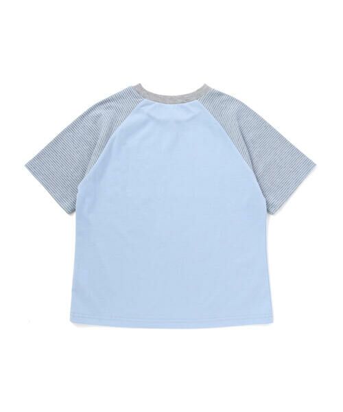 ZIDDY / ジディー Tシャツ | 【接触冷感】ラグラン ボーダーTシャツ(130~160cm) | 詳細14