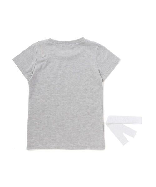 ZIDDY / ジディー Tシャツ | レースストール ファスナー Tシャツ(130~160cm) | 詳細12