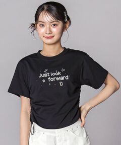 ZIDDY / ジディー Tシャツ | ドロストラインストーンTシャツ(130~160cm)