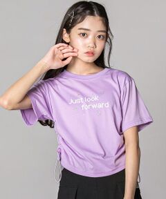 ZIDDY / ジディー Tシャツ | ドロストラインストーンTシャツ(130~160cm)