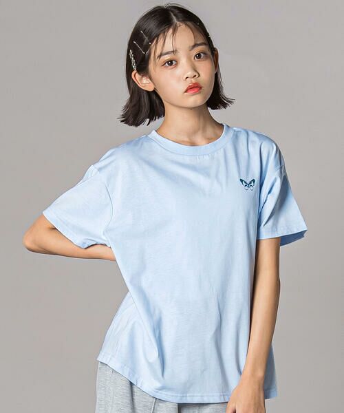 ZIDDY / ジディー Tシャツ | バックグラフィックバタフライTシャツ(130~160cm) | 詳細2