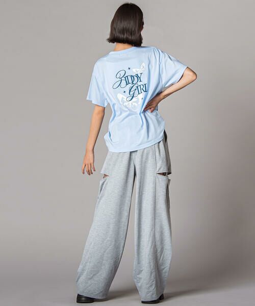 ZIDDY / ジディー Tシャツ | バックグラフィックバタフライTシャツ(130~160cm) | 詳細3