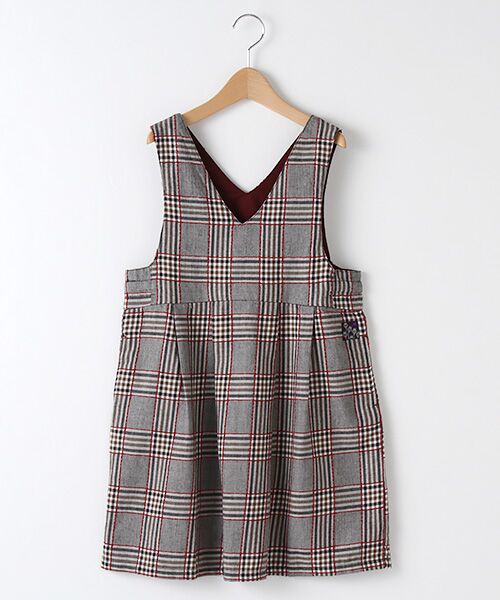 セール 前後2wayジャンパースカート ミニ丈 ひざ丈ワンピース Zuppa Di Zucca ズッパ ディ ズッカ ファッション通販 タカシマヤファッションスクエア