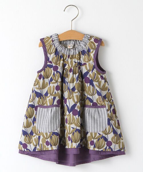 セール ボタニカル柄 ワンピース ミニ丈 ひざ丈ワンピース Zuppa Di Zucca ズッパ ディ ズッカ ファッション通販 タカシマヤファッションスクエア